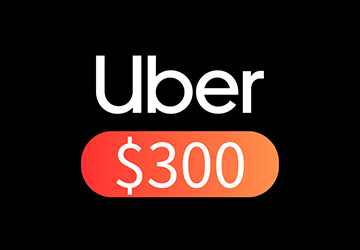 Uber Taxi NT$300 Voucher